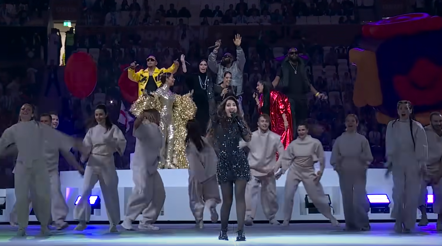 Nora Fatehi sets World Cup stage ablaze with ‘Light the Sky’