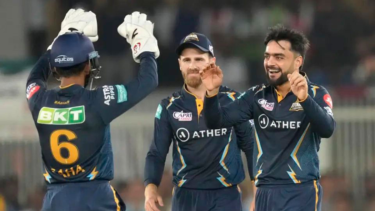 Gujarat win IPL opener against Chennai Super Kings in front of more than 100,000 fans