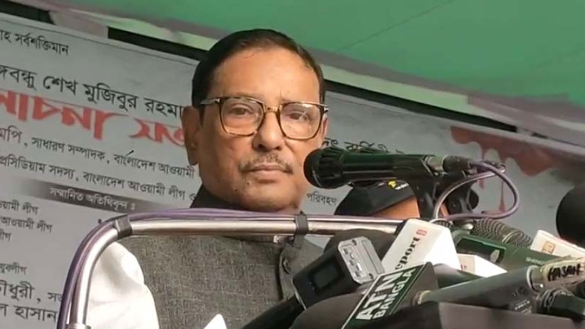Your demands won’t be accepted, do whatever you like to do: Quader tells BNP