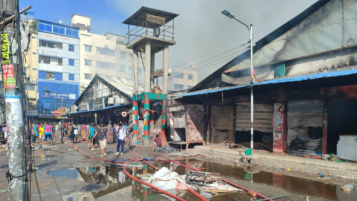 Mohammadpur Krishi Market fire: 5-member body formed
