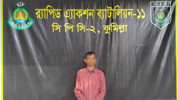 কুমিল্লায় র‍্যাবের অভিযানে ৪০ কেজি গাঁজাসহ আটক-১