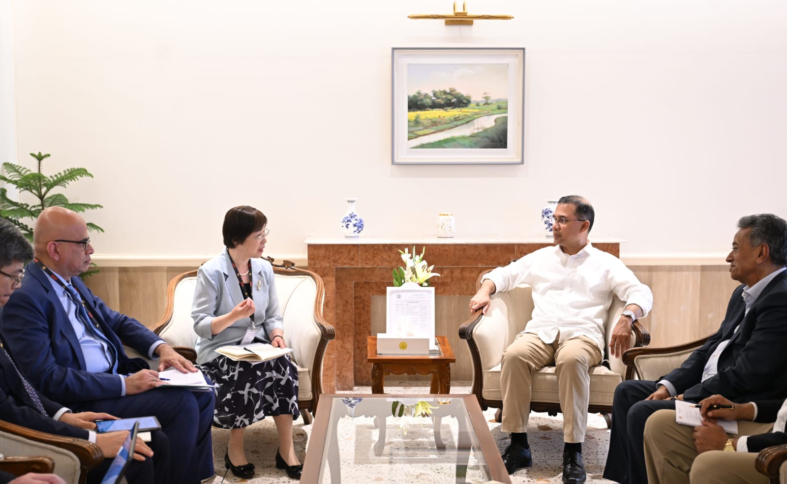 Asian Infrastructure Investment Bank delegation meets PM