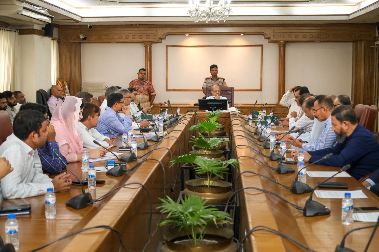 হাসপাতাল-ডায়াগনস্টিক সেন্টারে অগ্নি ও ভূমিকম্প ঝুঁকি মূল্যায়নে সমন্বয় সভা