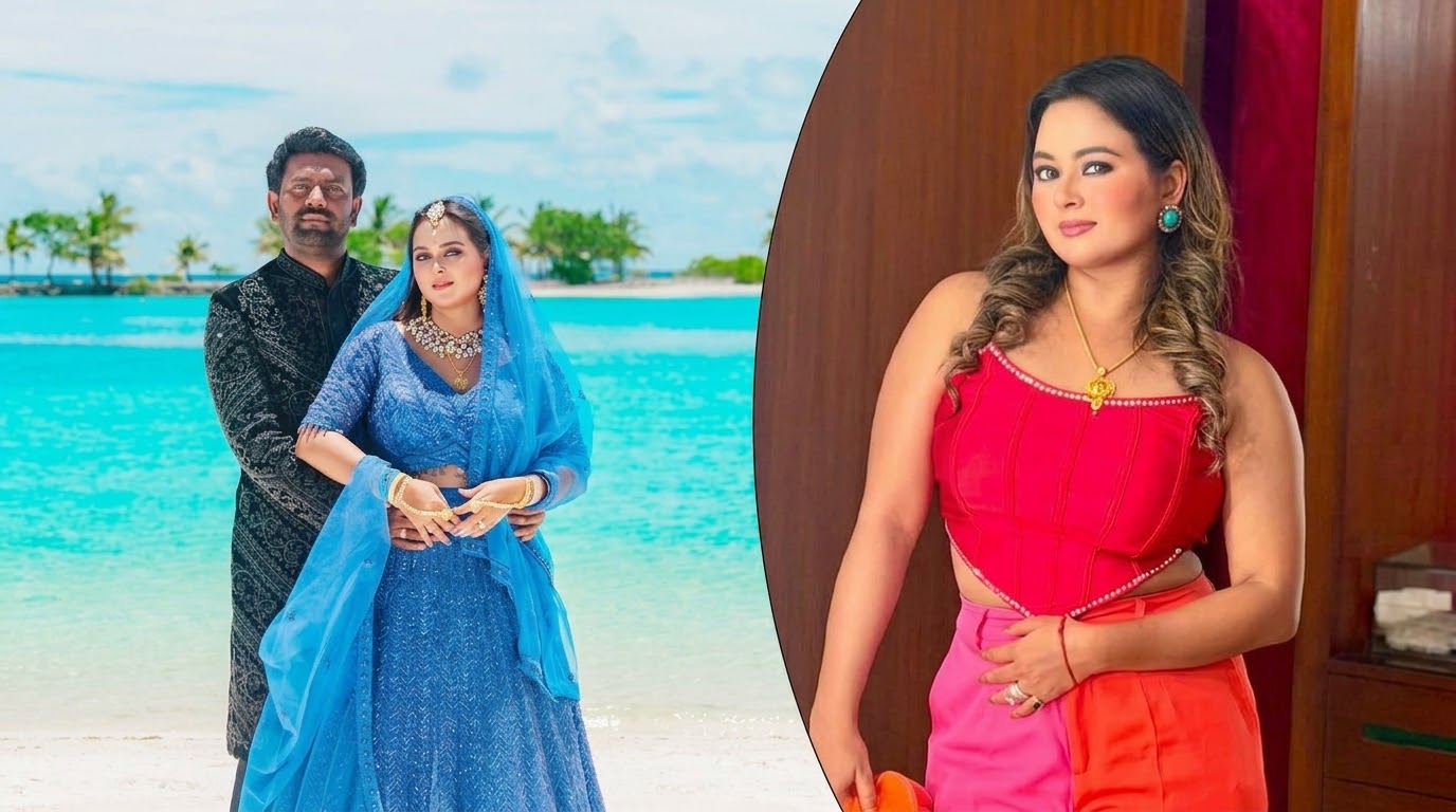 ১২ বছরের প্রেমের পর বাগদান, সিঙ্গাপুরে বিয়ে হিমাদ্রিতা পর্ণার